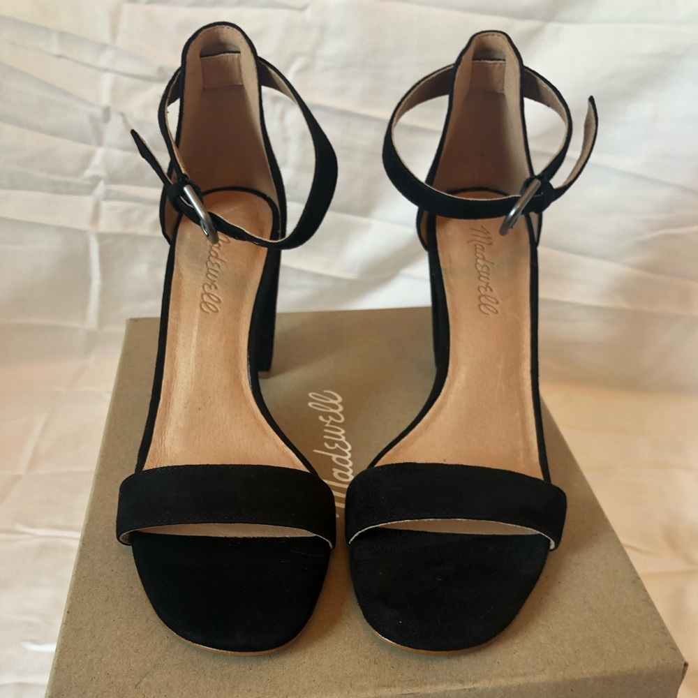 NEW Madewell Occasion Sandals in Suede New in Box Size 7